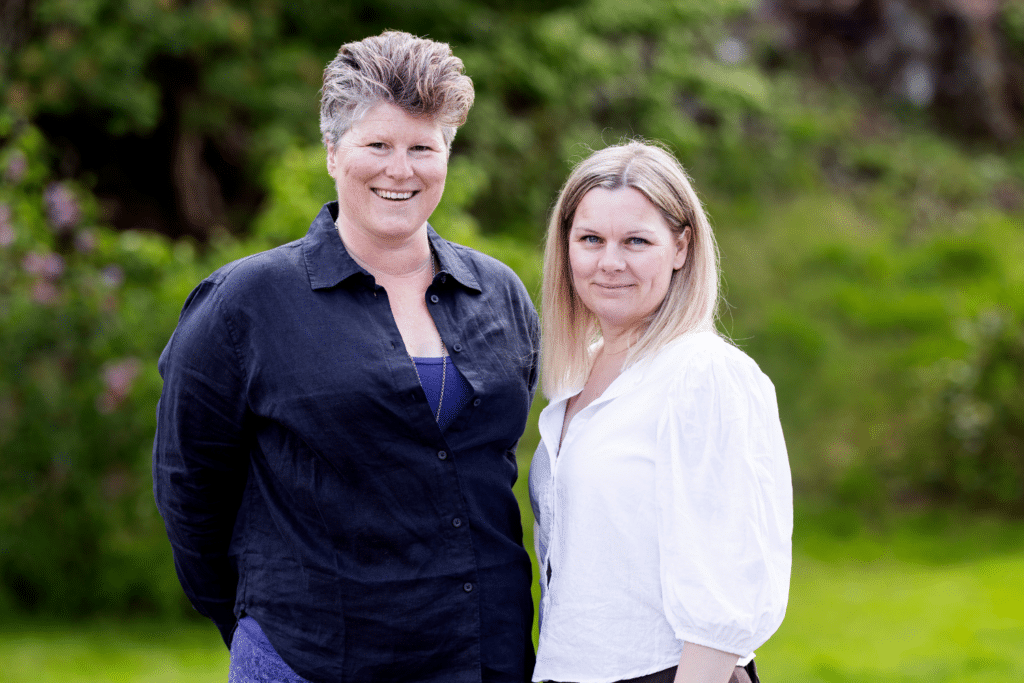 Vivie Martinsen og Annette Simonsen