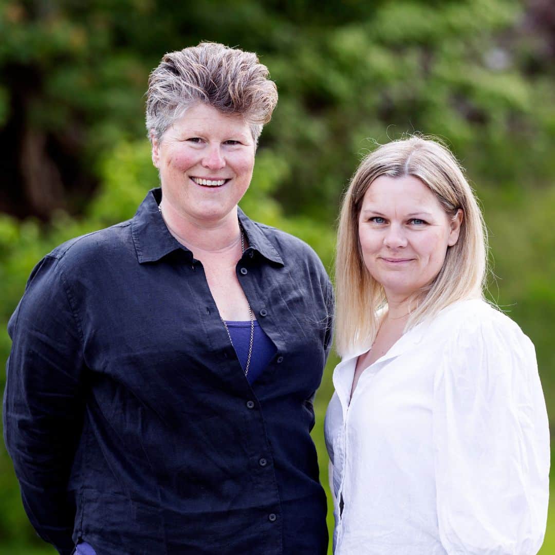 Vivie Martinsen og Annette Simonsen